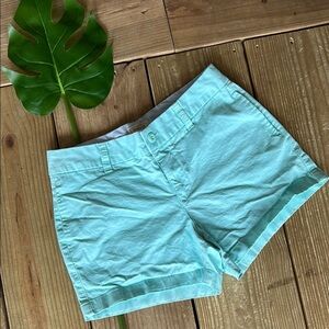 GAP khakis Women's Aqua Shorts size 0